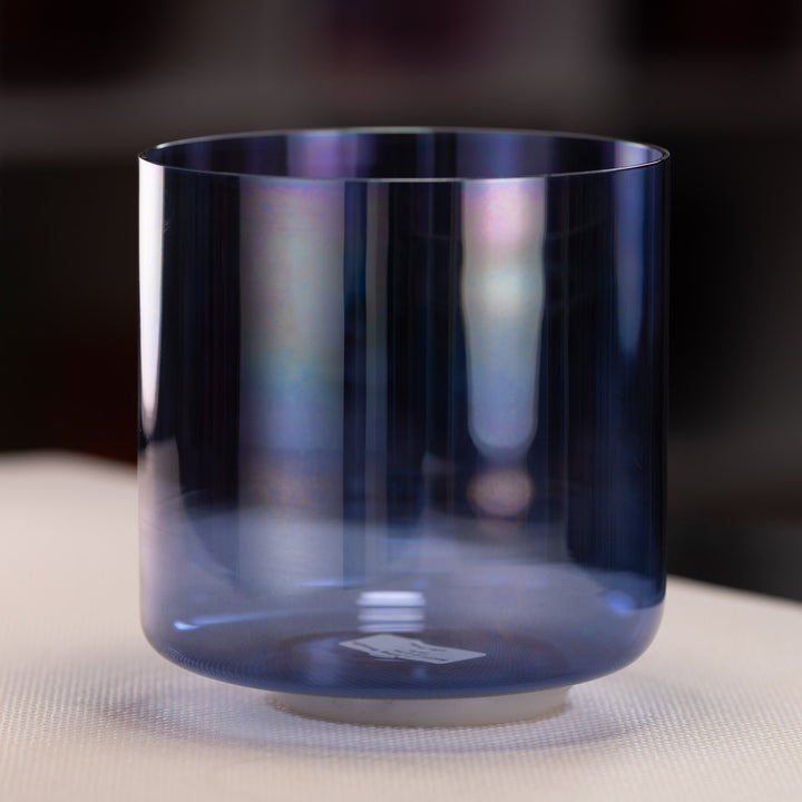 7.5" C-44 Indigo Child Crystal Singing Bowl