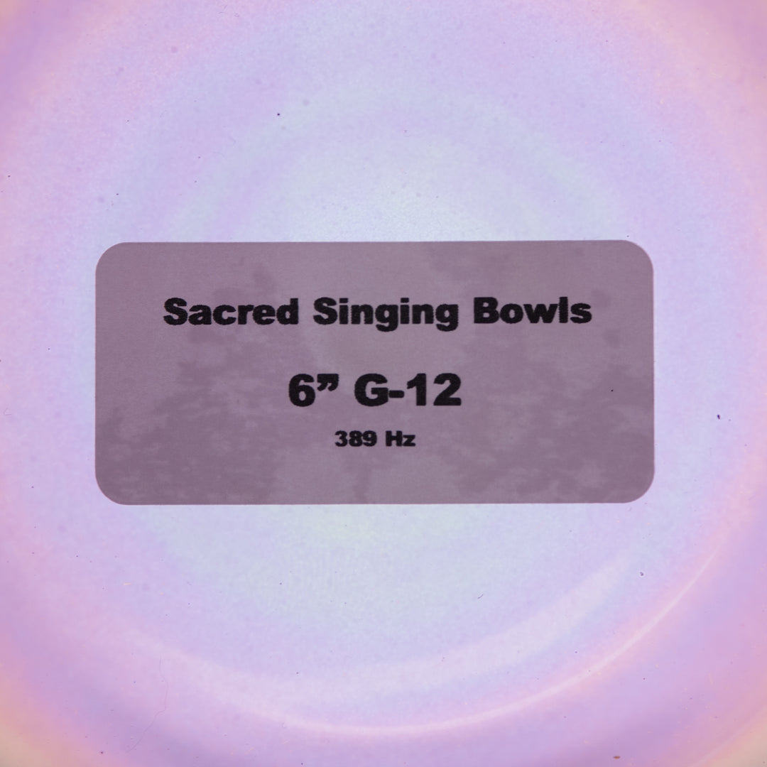 6" G-12 Amethyst Activation Bowl