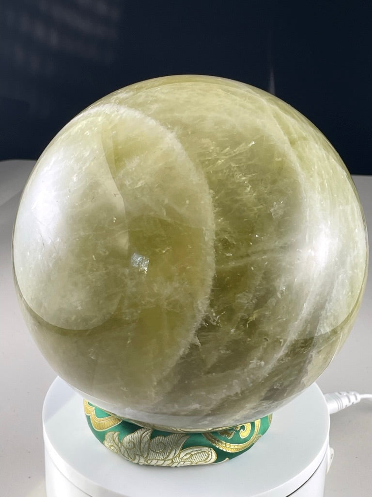 Extra Large Citrine Sphere