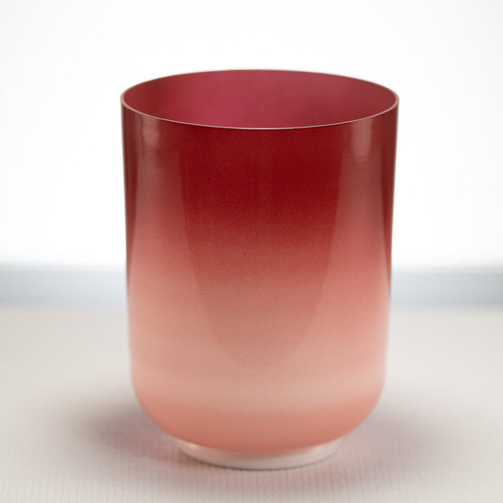 7" D-37 Crimson Dawn Crystal Singing Bowl