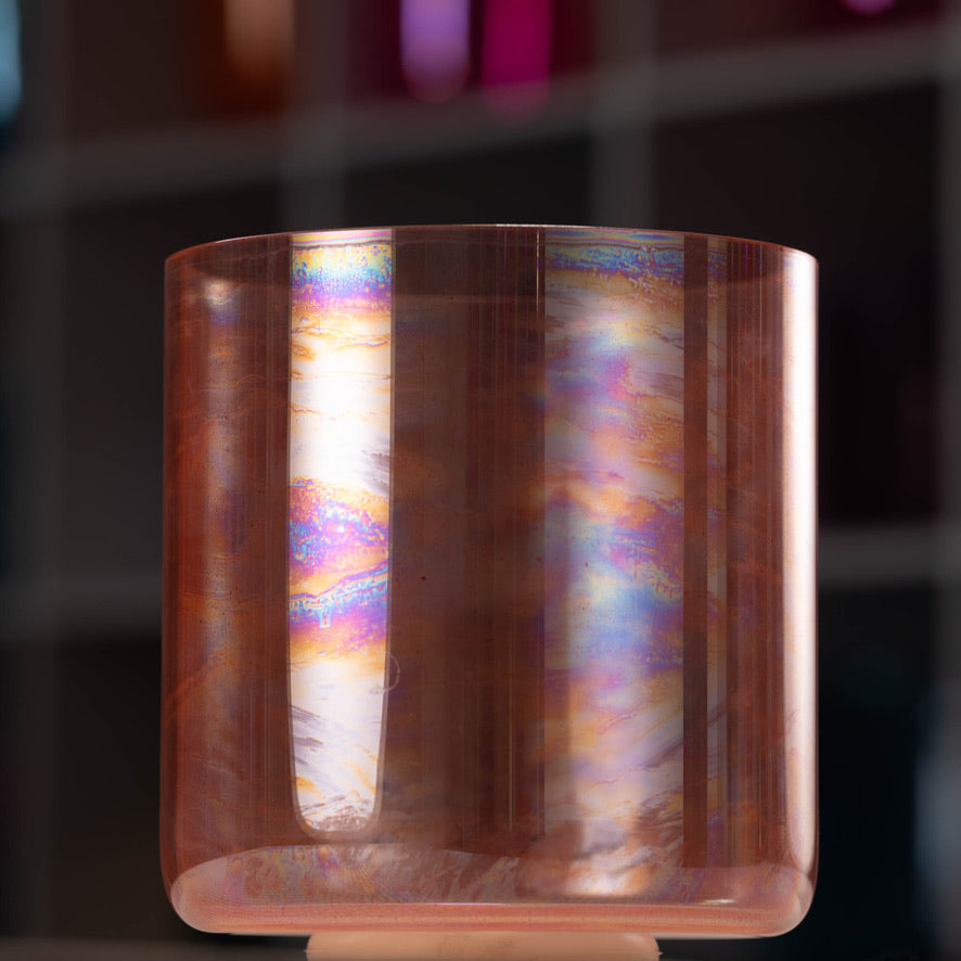 8" G#-17 Rose Blossom Sacred Symphony Bowl