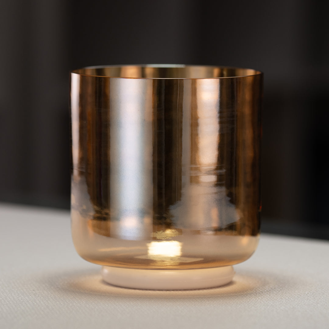 6" D#+38 Morning Sun Crystal Singing Bowl