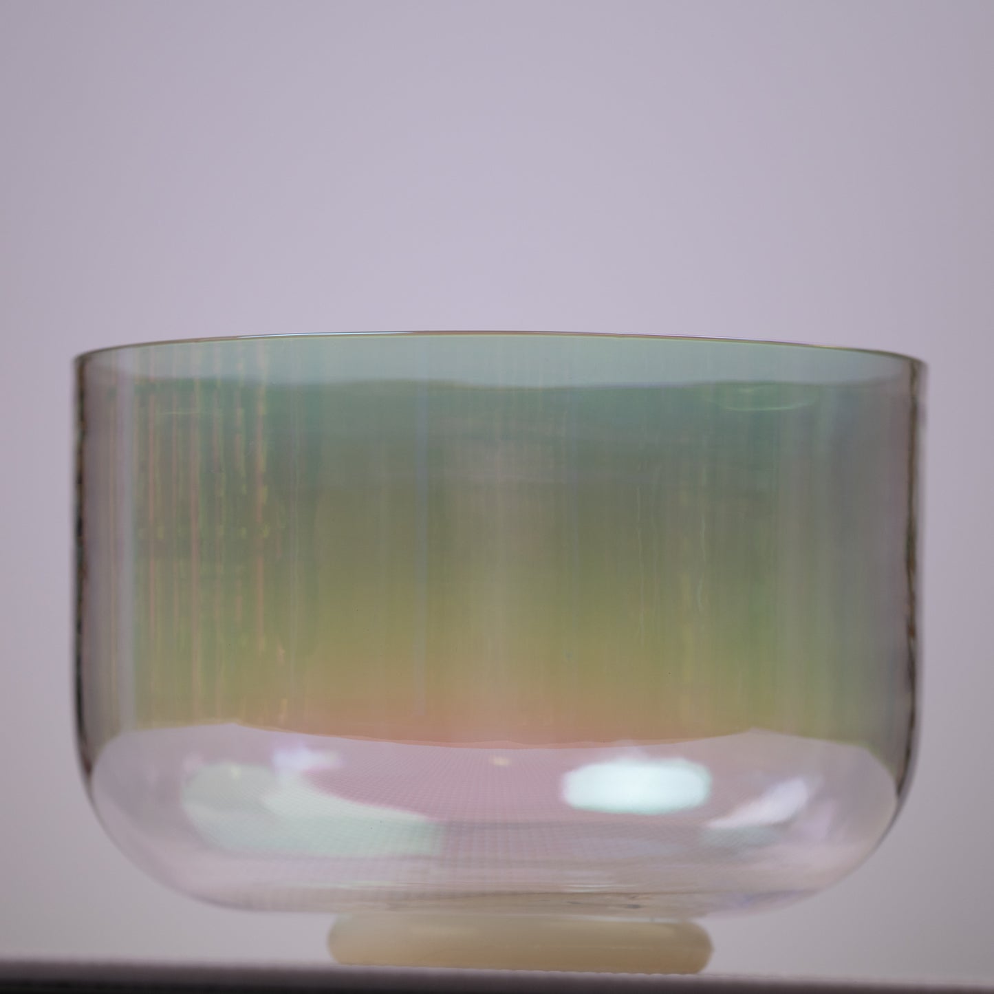 9.75" C+24 Prismatic Crystal Singing Bowl, Sacred Singing Bowls