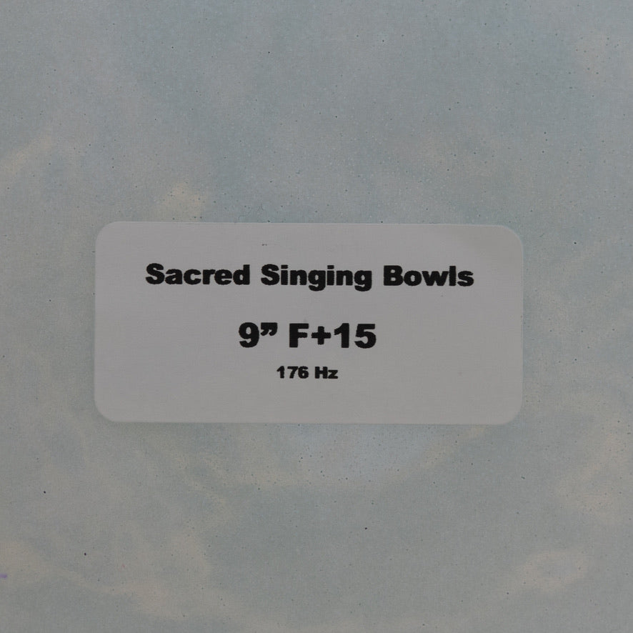 9" F+15 Sea Foam Serenity Bowl