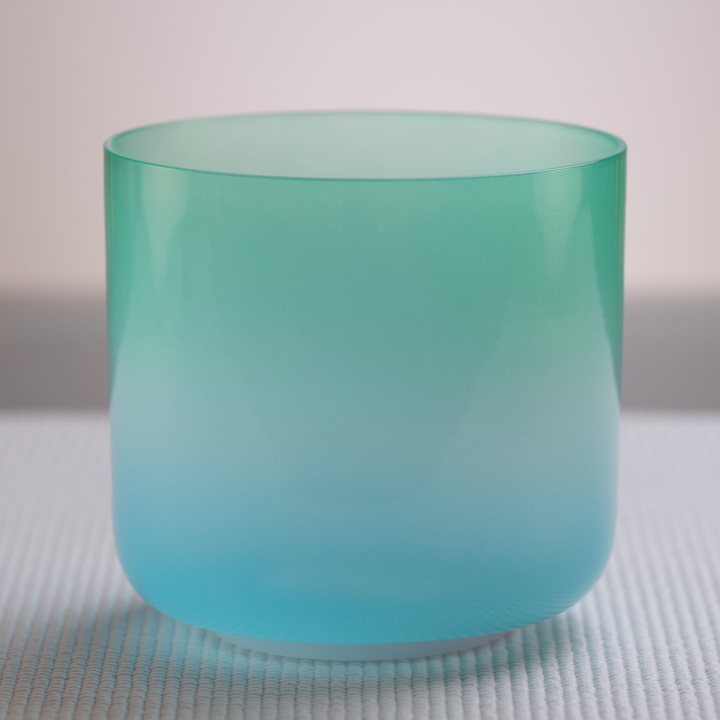 5.75" G#-36 Blue Green Tourmaline Color Crystal Singing Bowl, Sacred Singing Bowls