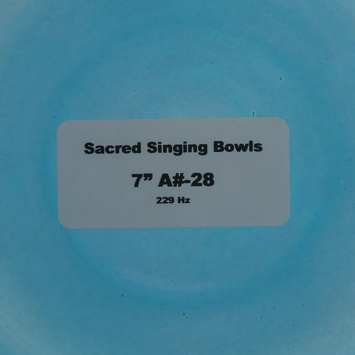 7" A#-28 Serene Aquamarine Bowl