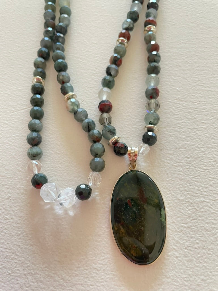 Bloodstone Mala