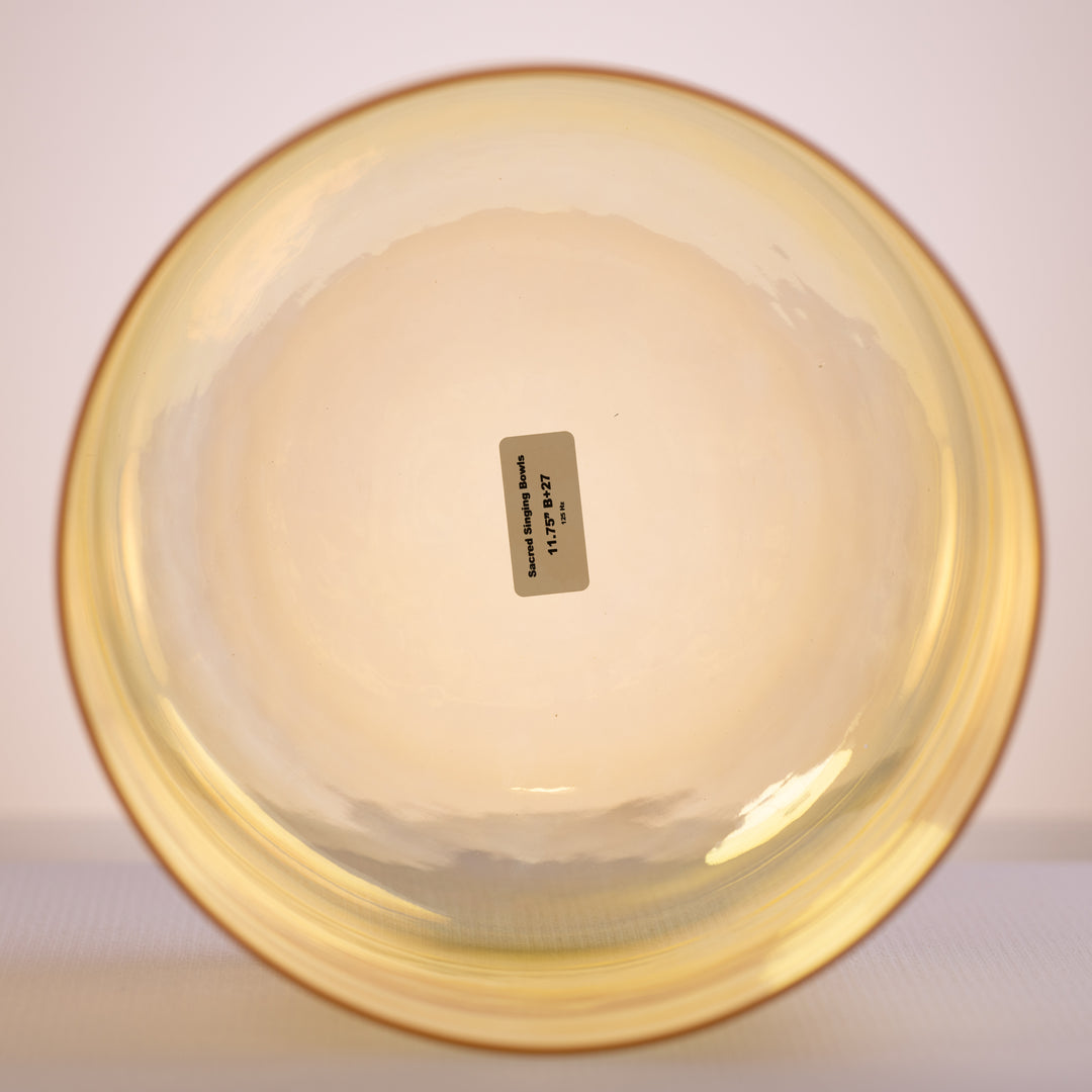 11.75" B+27 Radiant Sun Singing Bowl