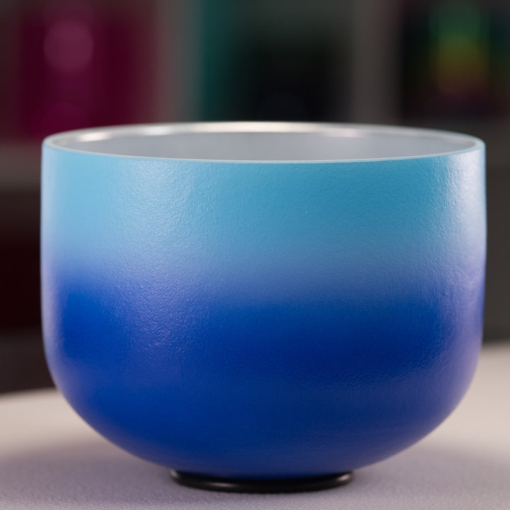 10" A-35 Frosted Father Sky Crystal Singing Bowl
