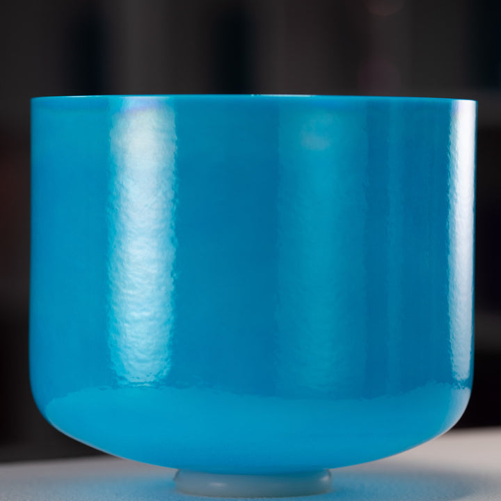 12" A#-10 Serenity Sky Crystal Singing Bowl, Perfect Pitch