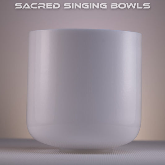 9" A+31 Ultra Light Crystal Singing Bowl, Sacred Singing Bowls
