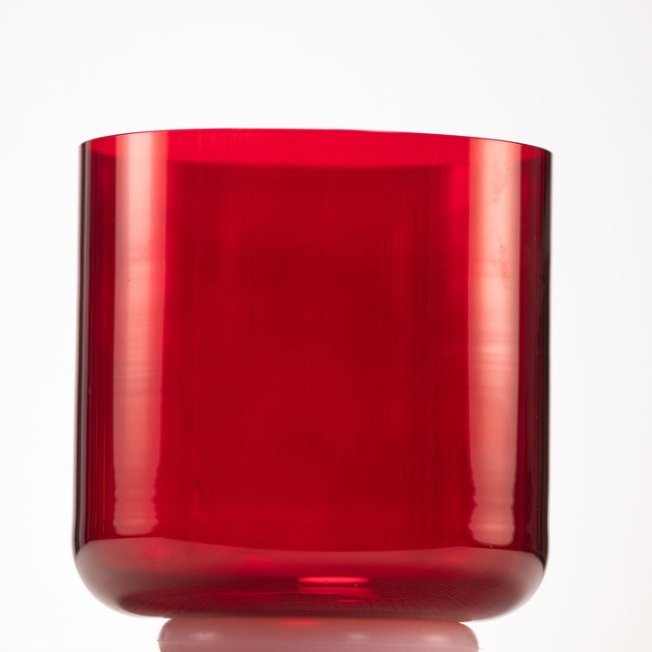 6.5" F#-43 Ruby Ray Crystal Singing Bowl