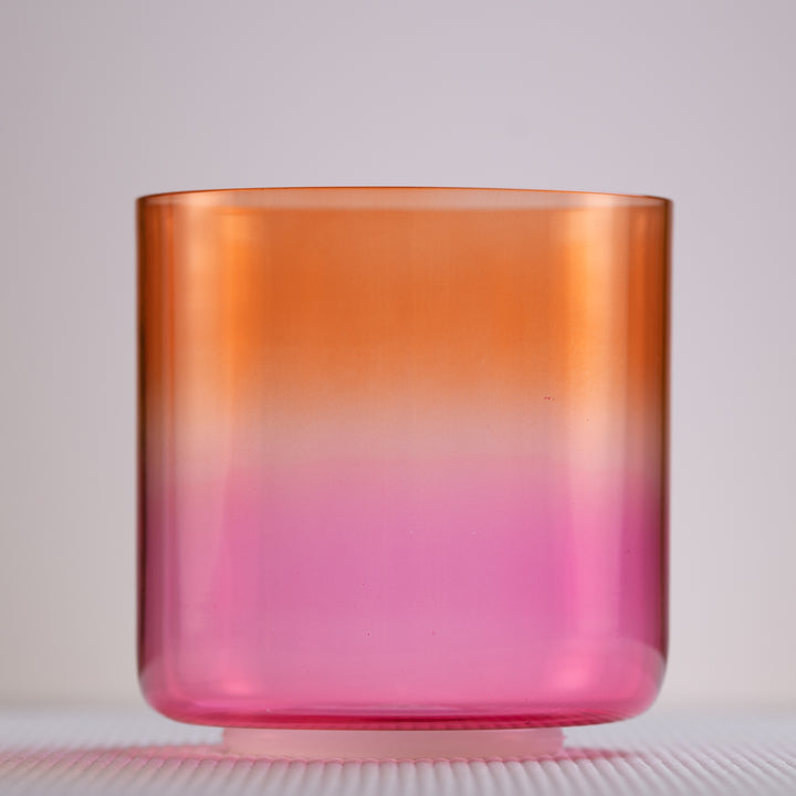 5.5" A-39 Harmonic Sunrise Crystal Singing Bowl from Sacred Singing Bowls™