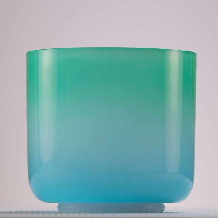 5.5" A#-35 Turquoise Tide Crystal Singing Bowl from Sacred Singing Bowls™