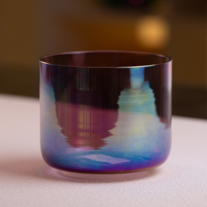 5.5" C-35 Amethyst Activation Crystal Singing Bowl from Bowls of Sound