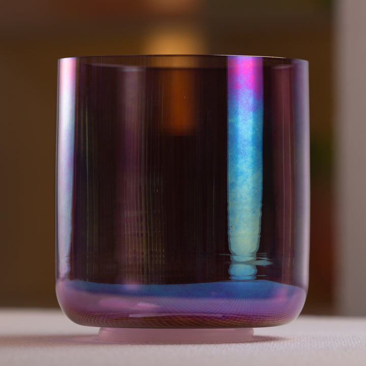 5.75" A-28 Amethyst Activation Crystal Singing Bowl from Bowls of Sound