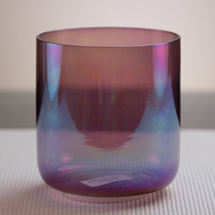 Purple third eye chakra sound bowl