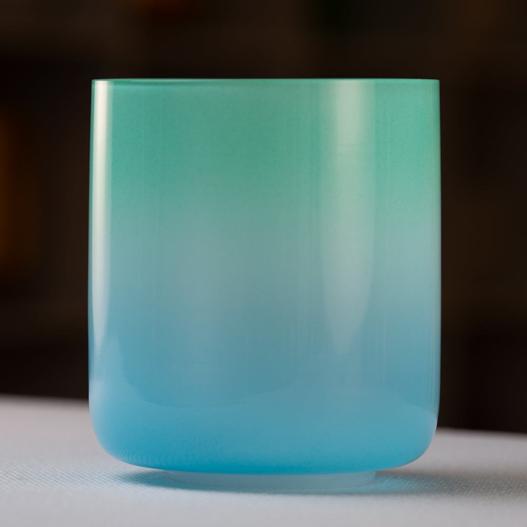 5.75" A-37 Turquoise Tide Crystal Singing Bowl from Bowls of Sound
