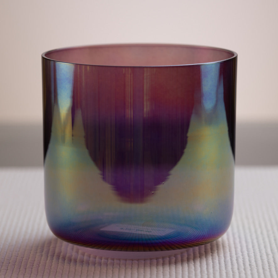 4th octave throat chakra singing bowl in purple