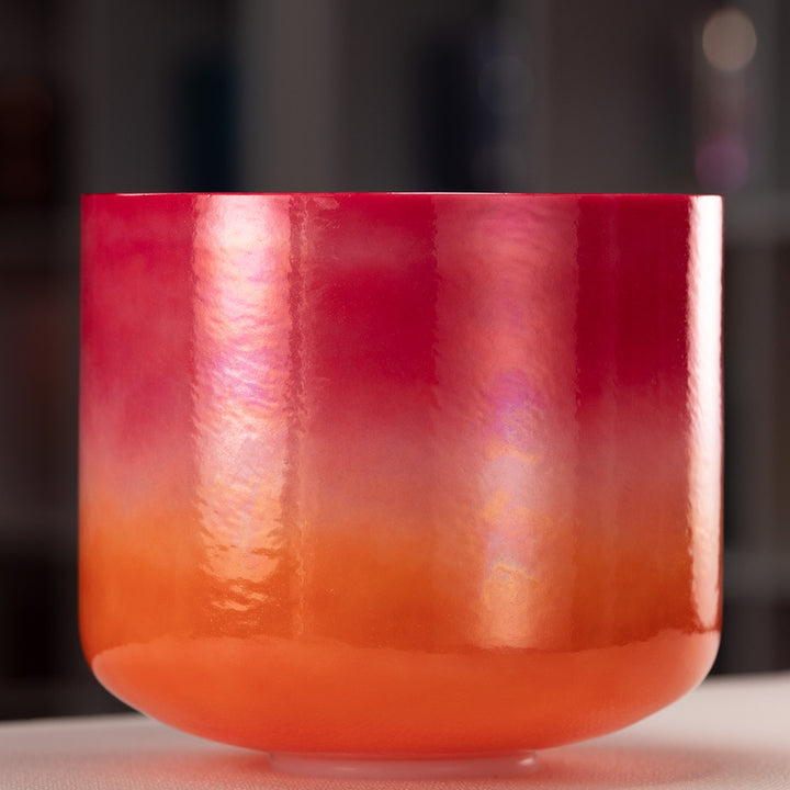 11" D#+40 Harmonic Sunrise Crystal Singing Bowl