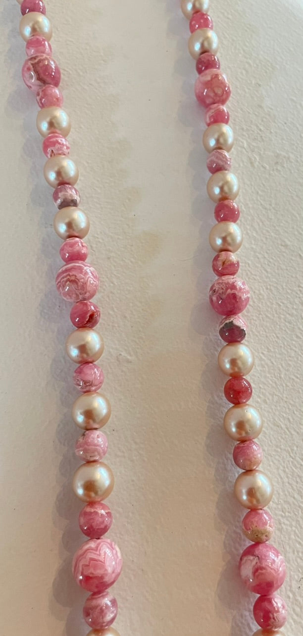 Rhodochrosite Necklace