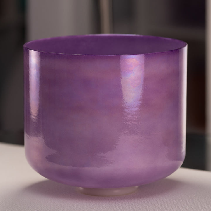 11" F+11 Lilac Blossom Crystal Singing Bowl