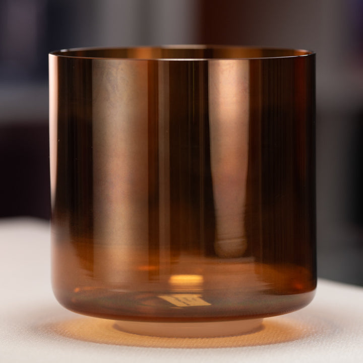 7.5" B-28 Sacred Ground Crystal Singing Bowl