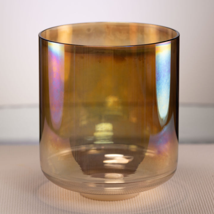 9.75" C+38 Sacred Ground Crystal Symphony Bowl, Tall