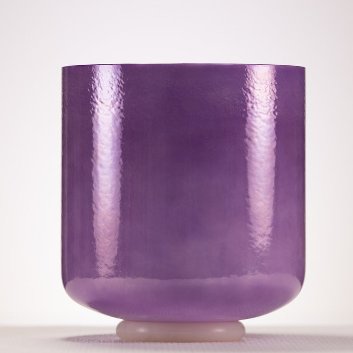 8" B-45 Lilac Blossom Crystal Singing Bowl
