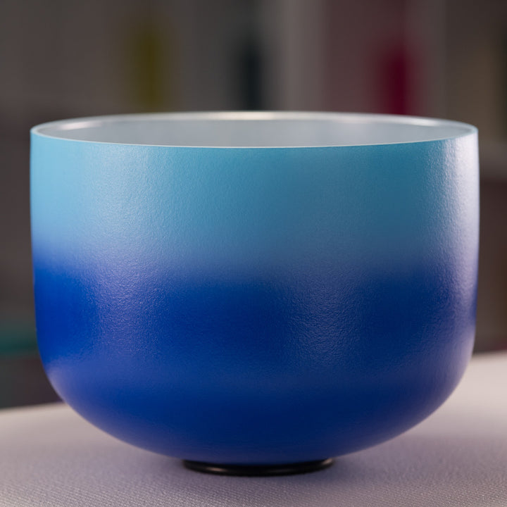 12" C#-29 Frosted Father Sky Crystal Singing Bowl
