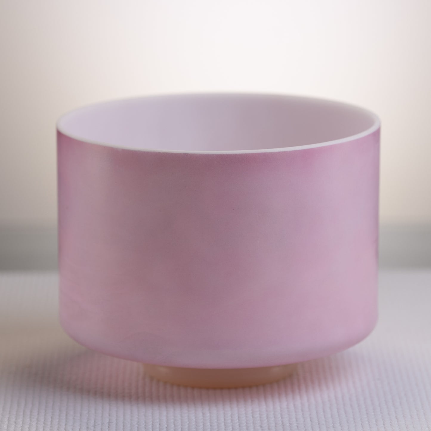 9" E-15 Pink Ocean Gold Crystal Singing Bowl, Crystal Tones™