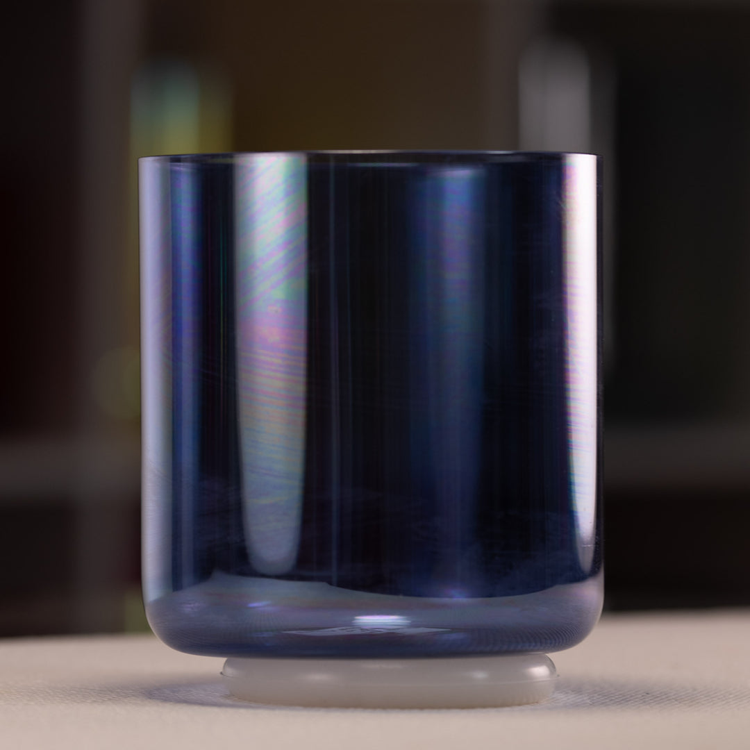 6" A#+14 Indigo Child Crystal Singing Bowl