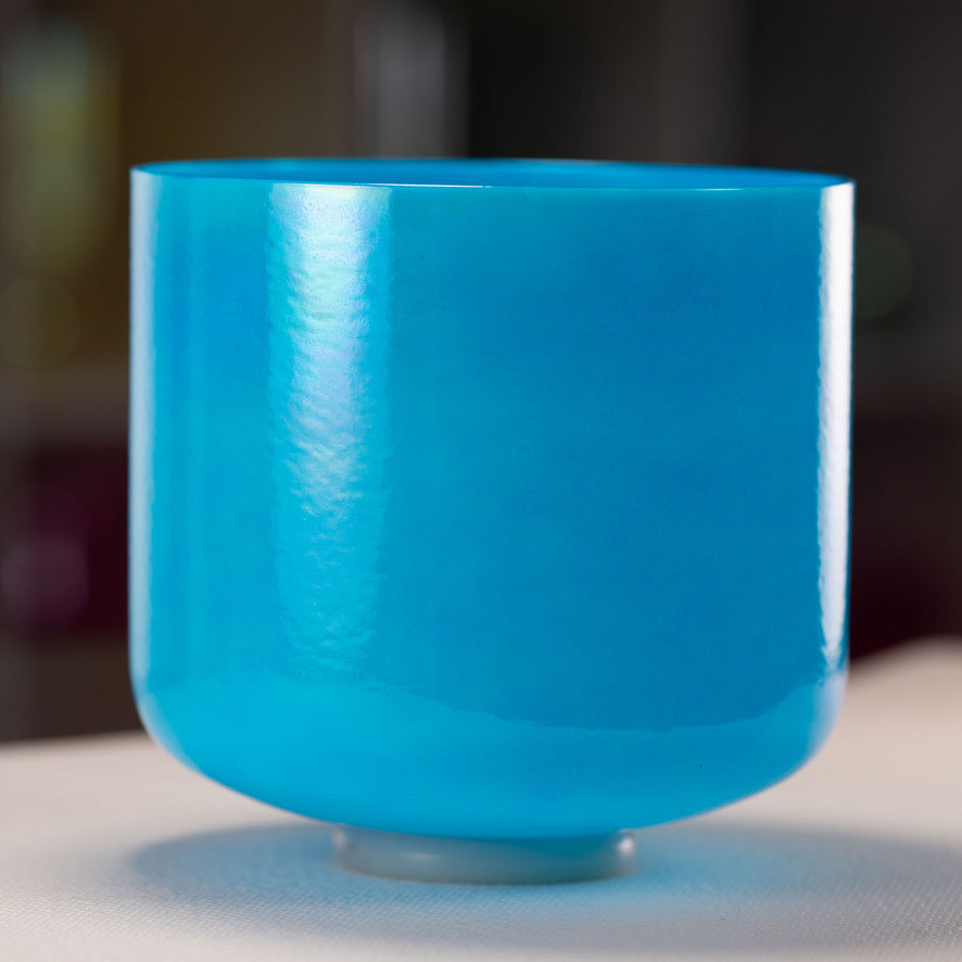 10" F#-31 Serenity Sky Crystal Singing Bowl