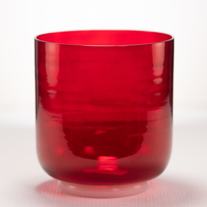 6.75" D#+44 Ruby Ray Crystal Singing Bowl