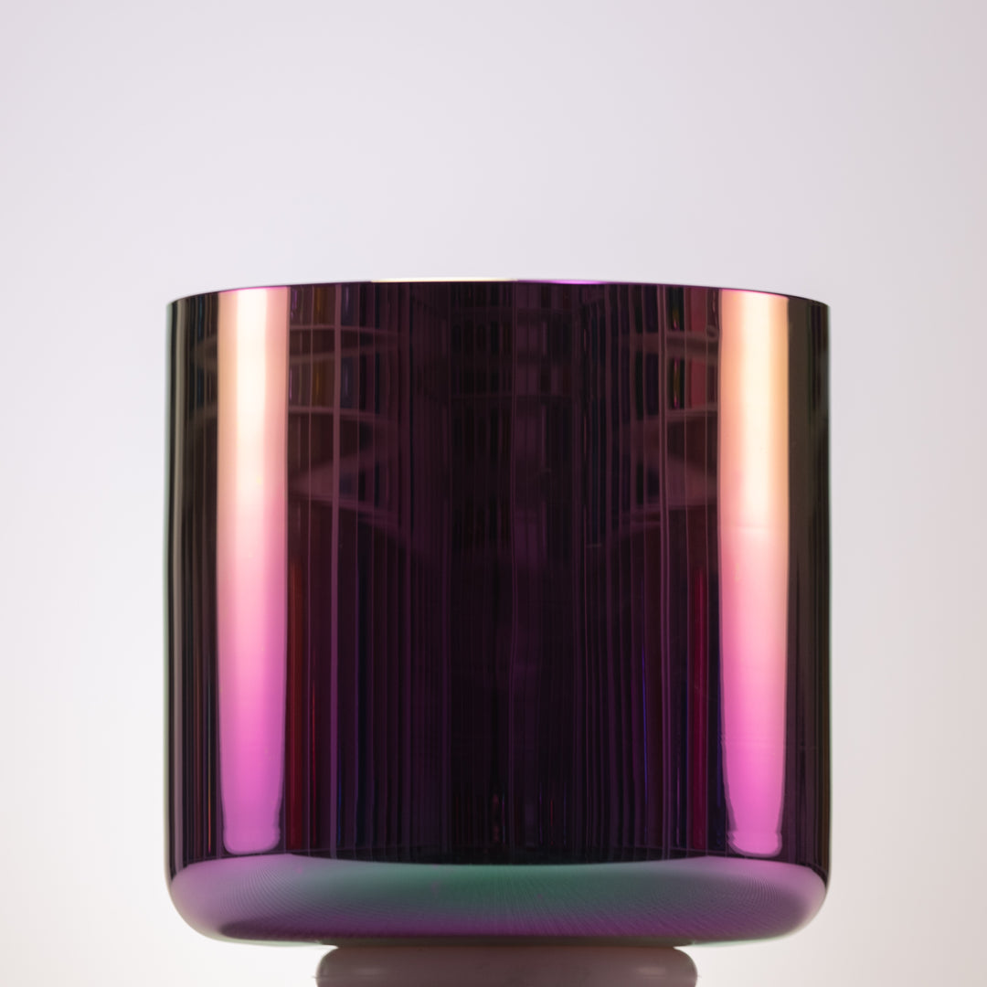 7.5" C+20 Celestial Rainbow Crystal Singing Bowl