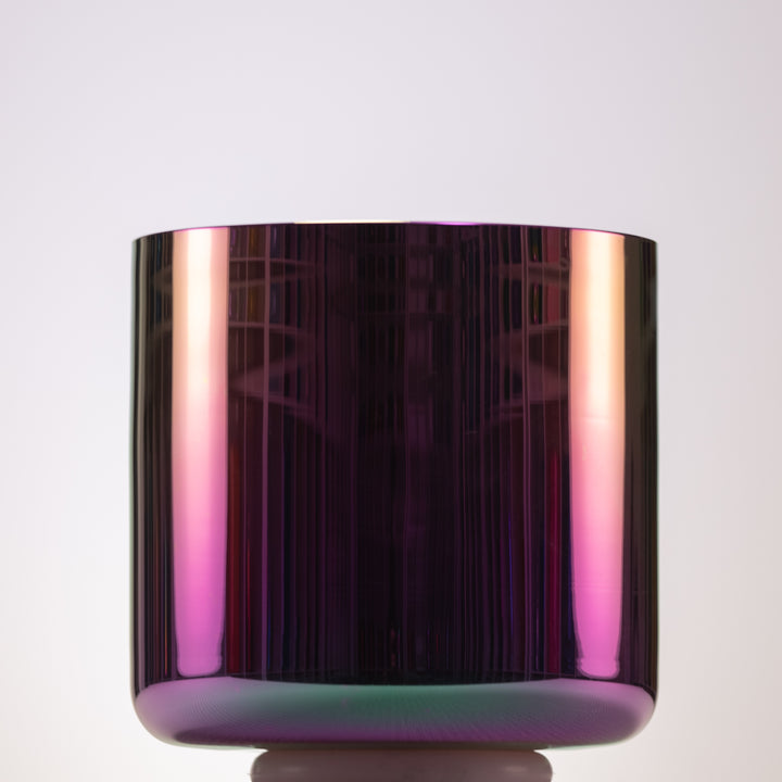 7.5" C+20 Celestial Rainbow Crystal Singing Bowl