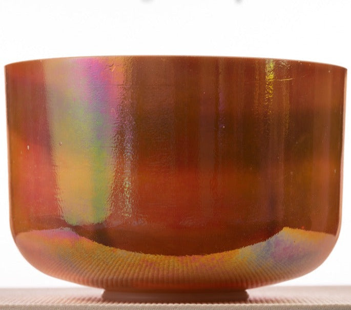 Tiger Eye Platinum True Tone Morph Crystal Singing Bowl