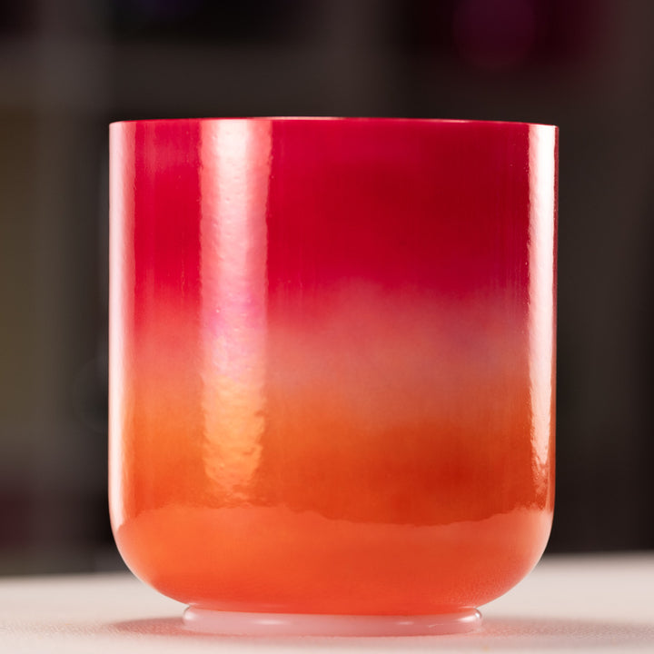 7" E+19 Harmonic Sunrise Crystal Singing Bowl