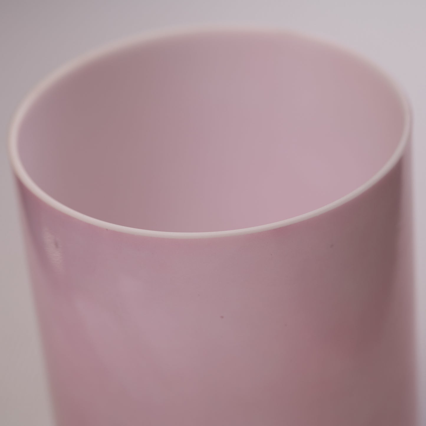 8" E+25 Pink Ocean Gold, Tall Crystal Singing Bowl, Crystal Tones™