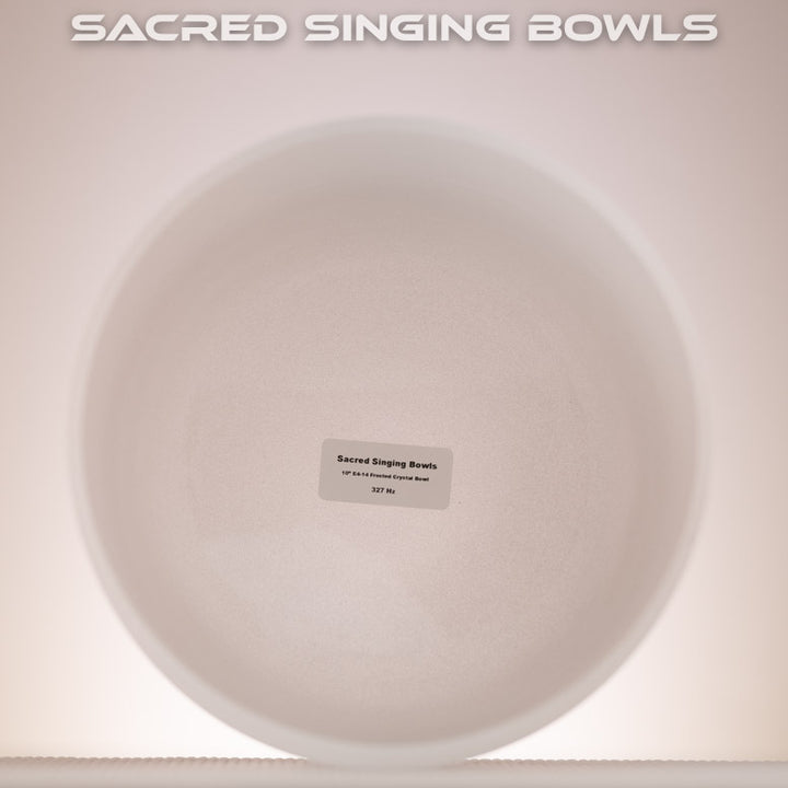 10" E-14 Frosted Bowl