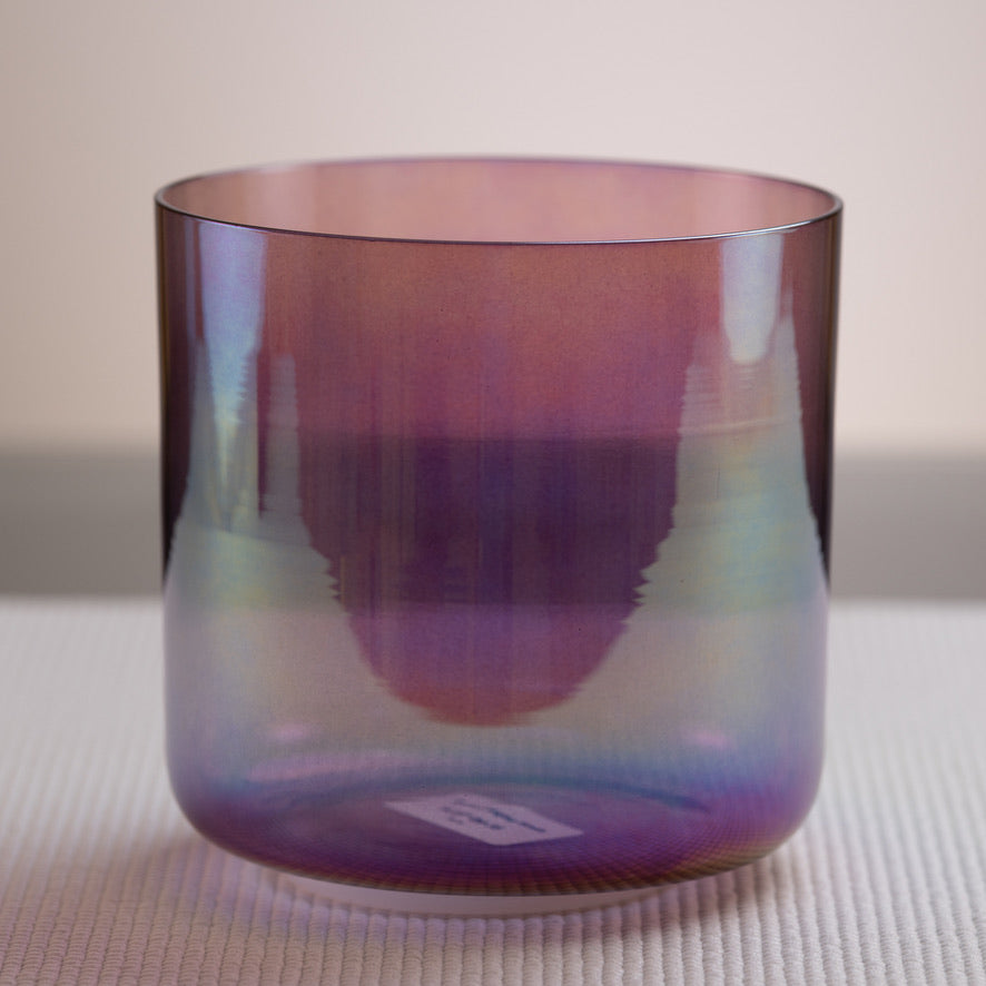 6.25" D#-35 Amethyst Activation Crystal Singing Bowl from Bowls of Sound