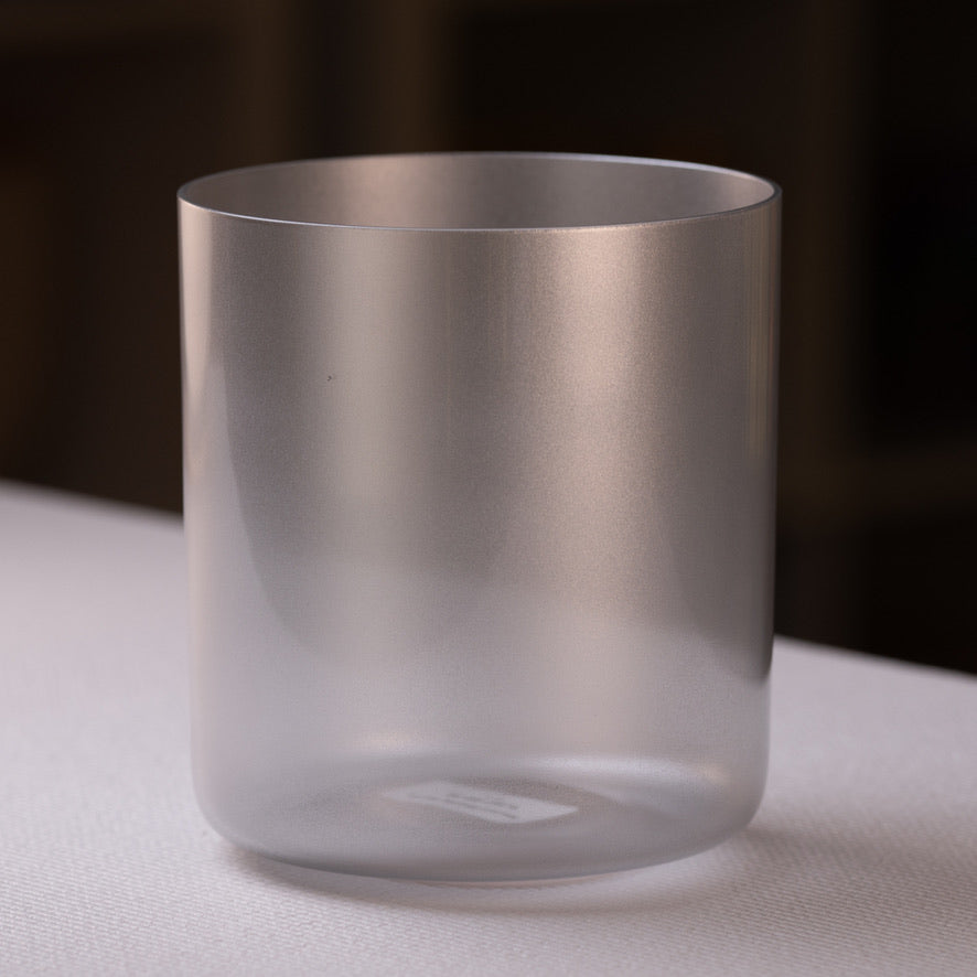6.25" D#-39 Silver Star Crystal Singing Bowl from Bowls of Sound