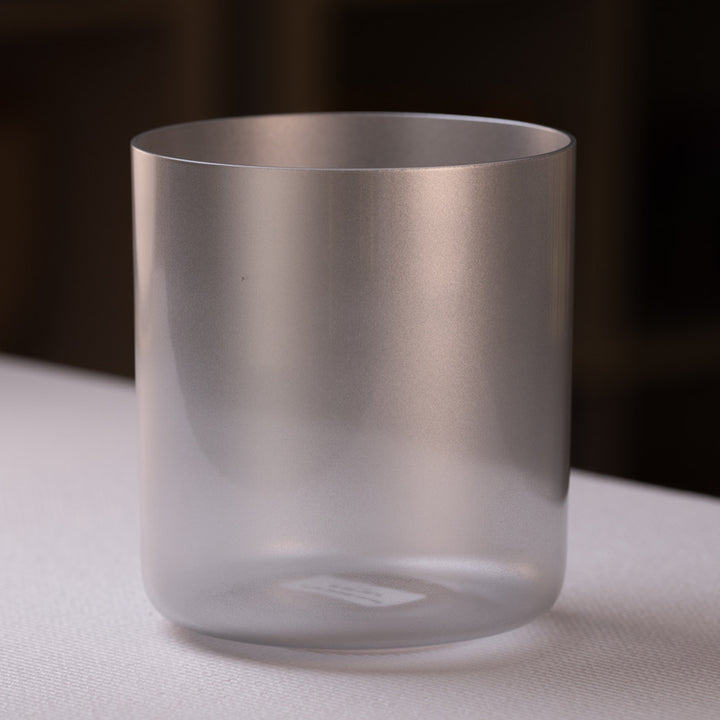 6.25" D#-39 Silver Star Crystal Singing Bowl from Bowls of Sound