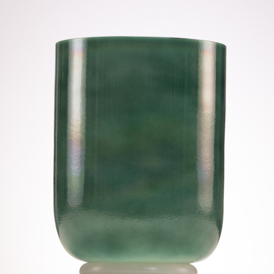 Green Crystal Singing Bowl