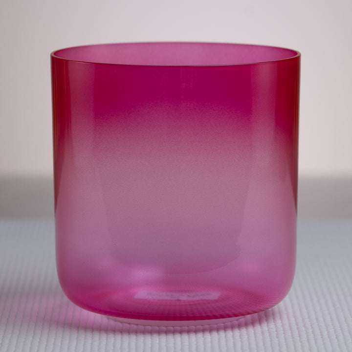 6.25" E-33 Dreamy Peony Crystal Singing Bowl from Sacred Singing Bowls™