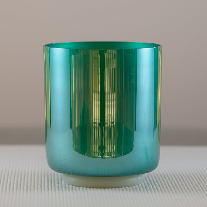 Green heart chakra sound bowl