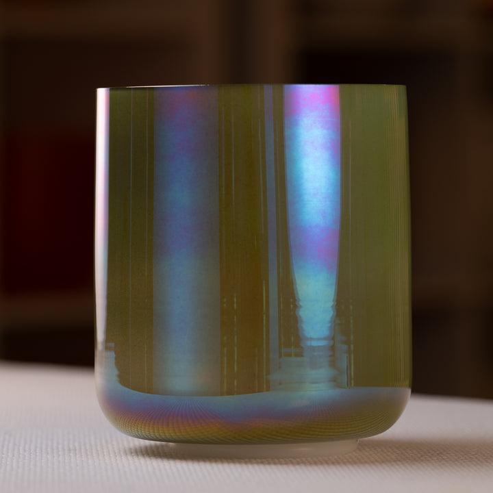 Green heart chakra singing bowl