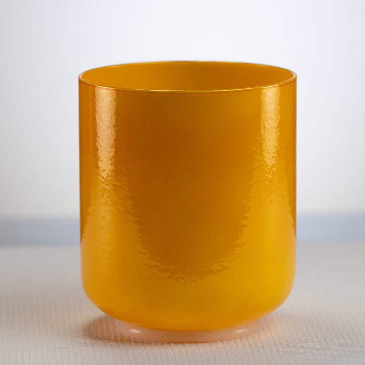 Small crystal singing bowl