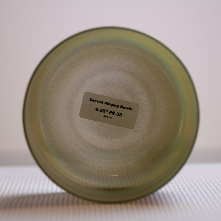 Tiny crystal sound bowl