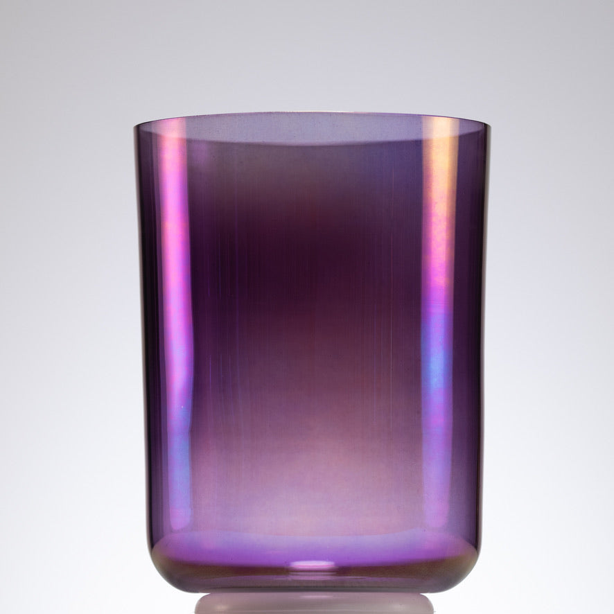 6.25" F#-5 Amethyst Activation Crystal Singing Bowl, Tall, Perfect Pitch from Sacred Singing Bowls™